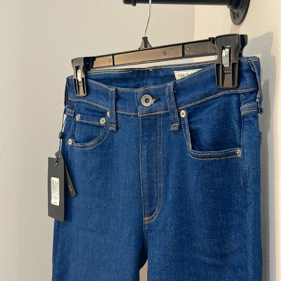 NWT rag & bone high-rise ankle cigarette jeans - Picture 6 of 10
